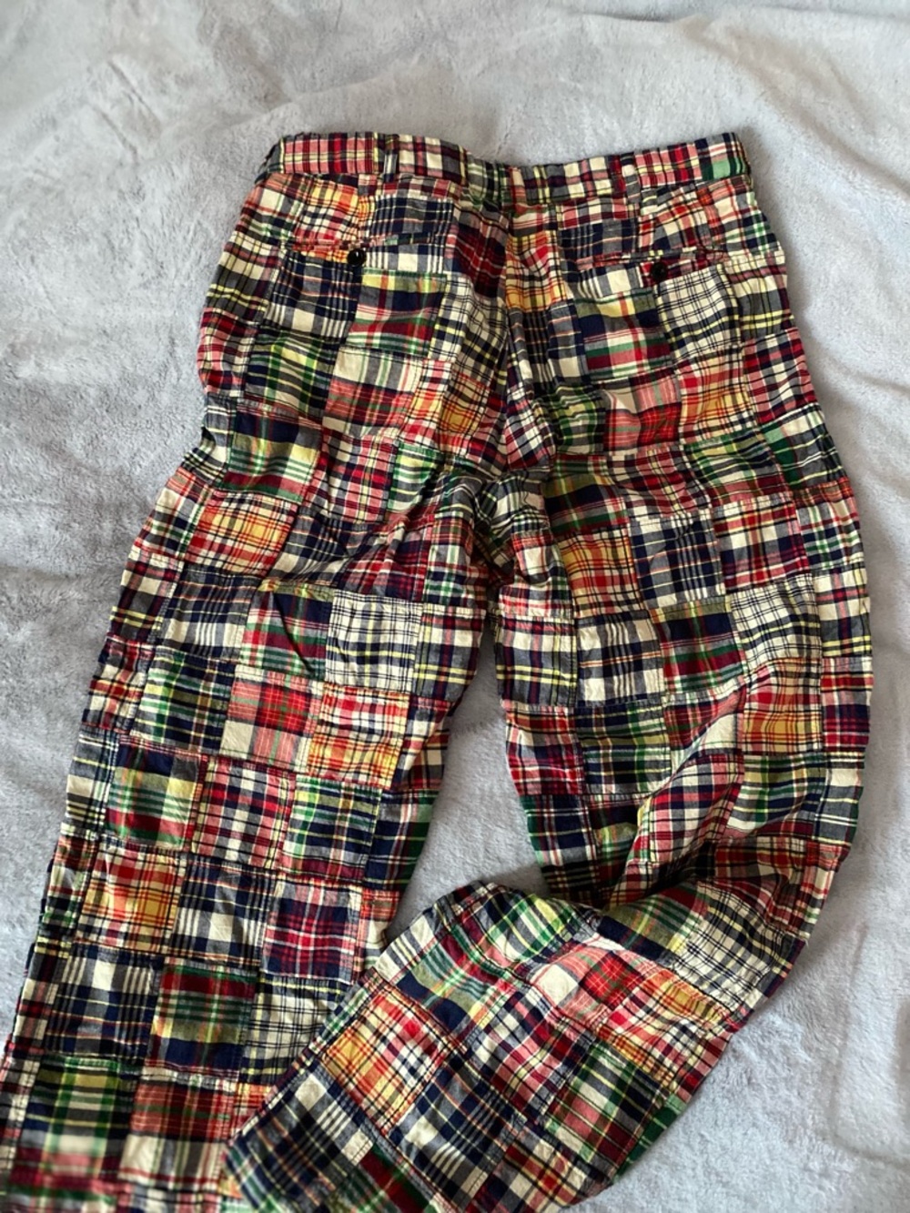 Polo by Ralph Lauren men’s patchwork multicolor pants - Picture 2 of 13